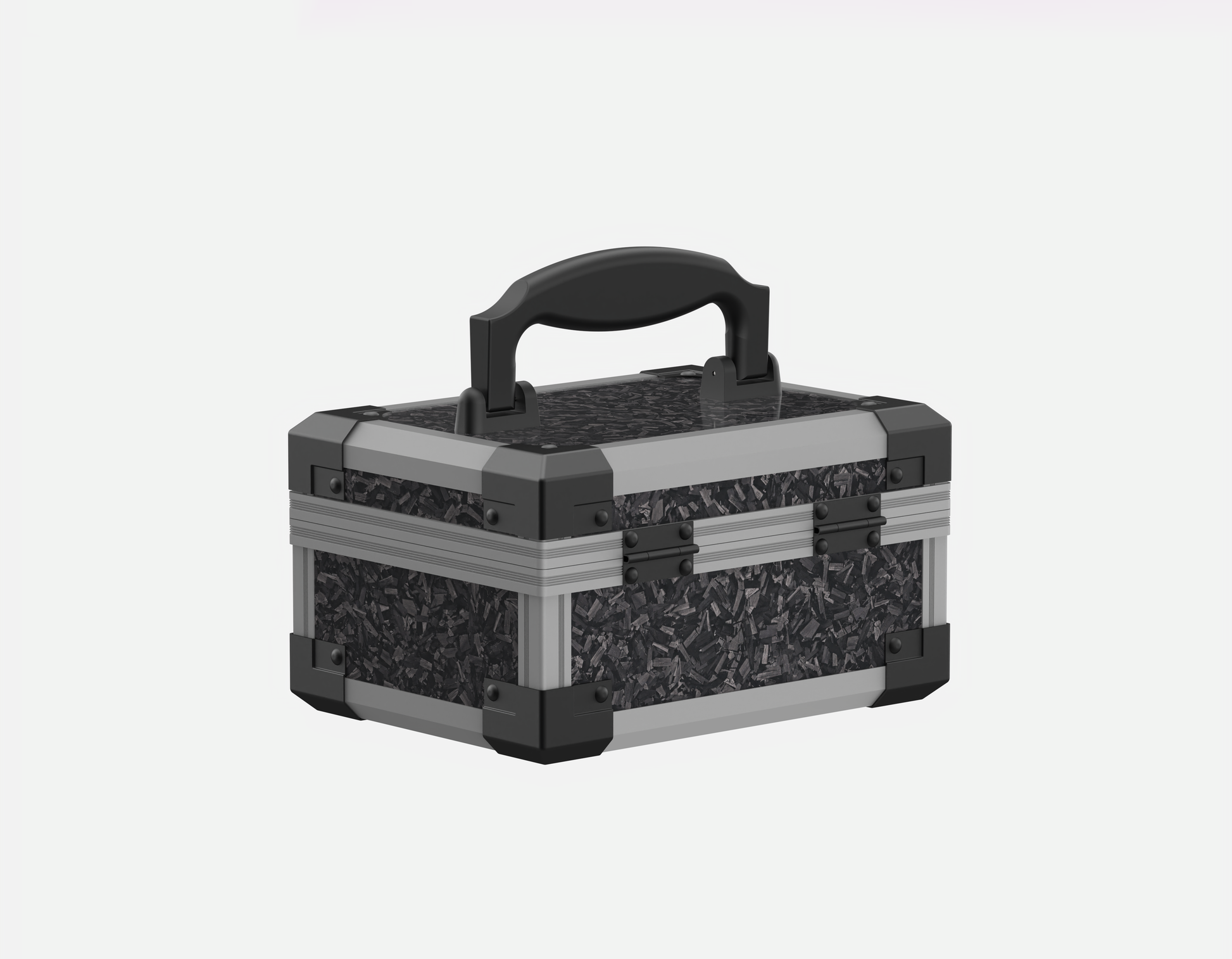 Rear side view of YOFUN Malle Carbon Shard BB Edition mini lock case