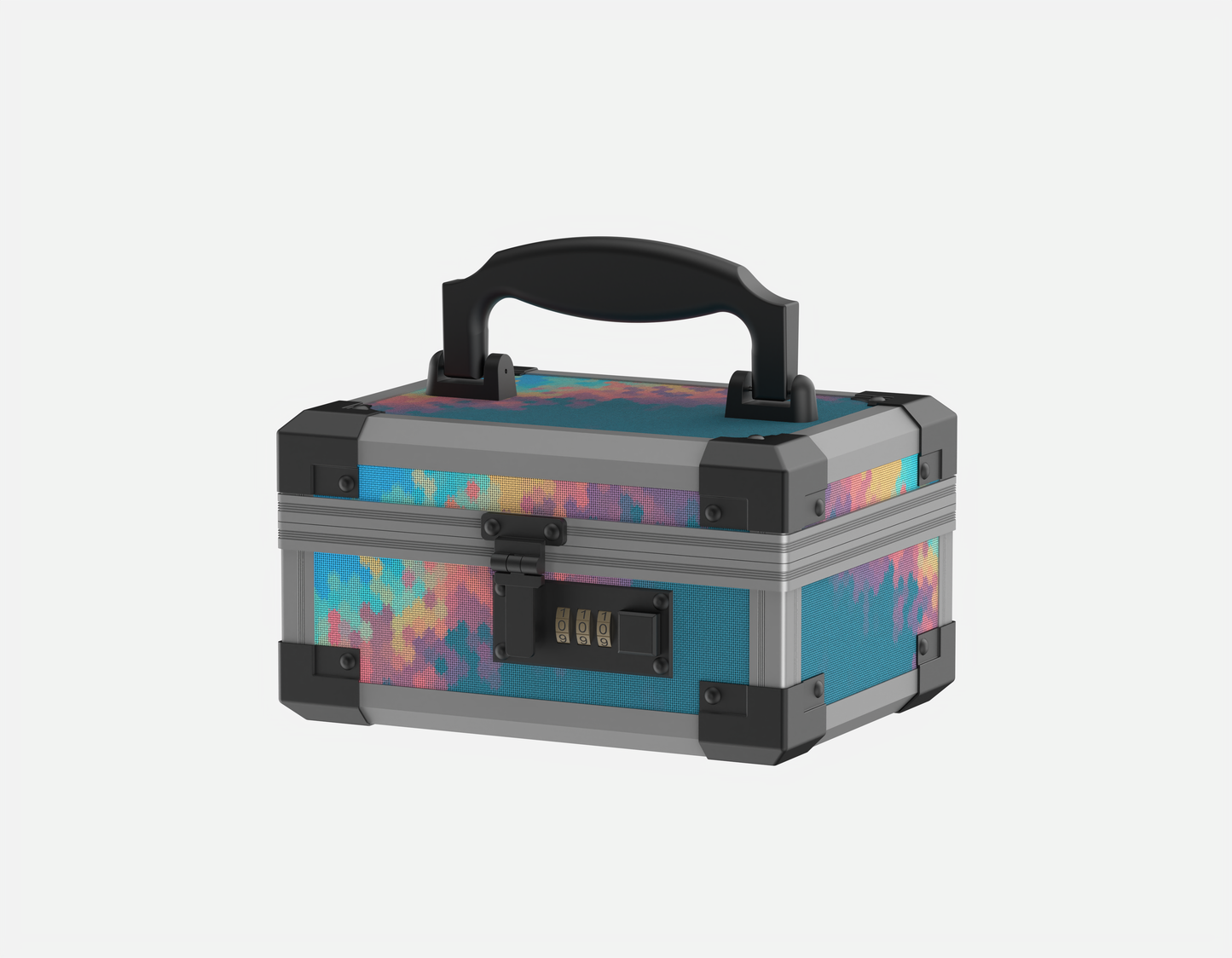 Front view of YOFUN Malle Chromatic Reverie BB Edition with 3-digit lock