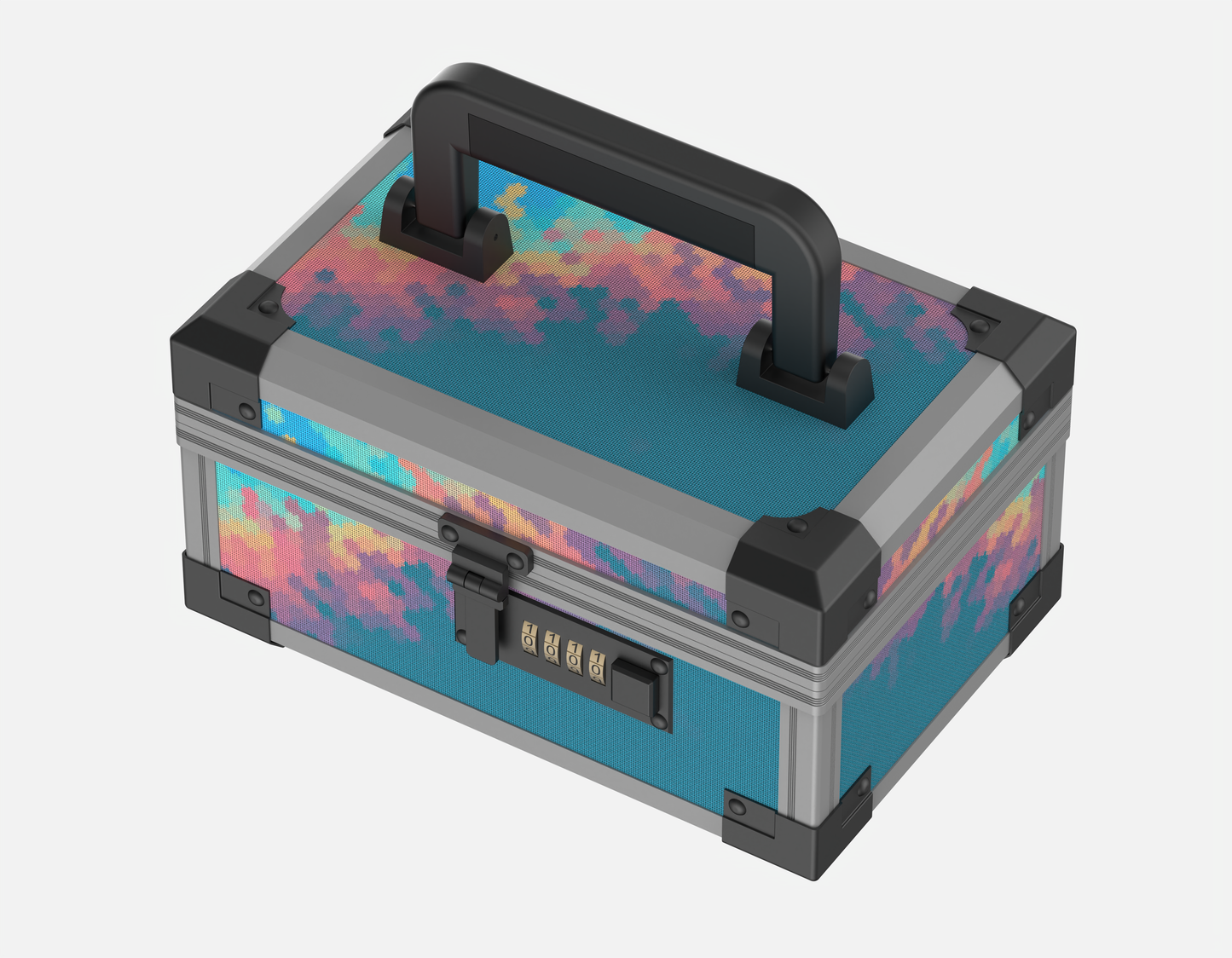 YOFUN Malle Chromatic Reverie MM Edition with 4-digit lock top view