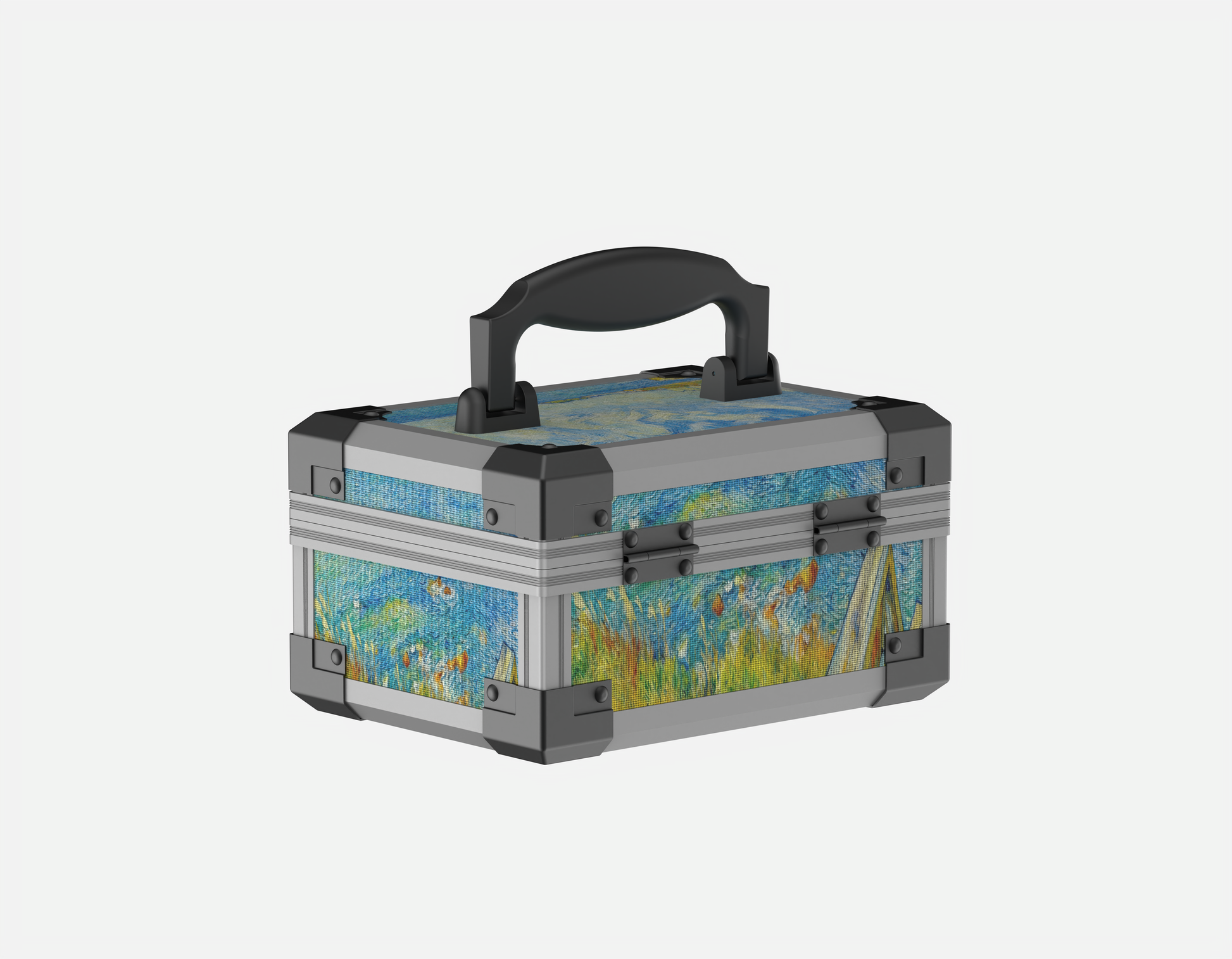 Rear side view of YOFUN Malle Coastal Serenity BB Edition mini lock case