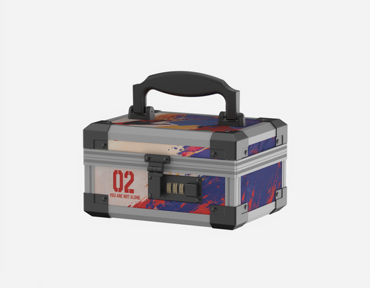 Front view of YOFUN Malle Crimson Echo BB Edition with 3-digit lock