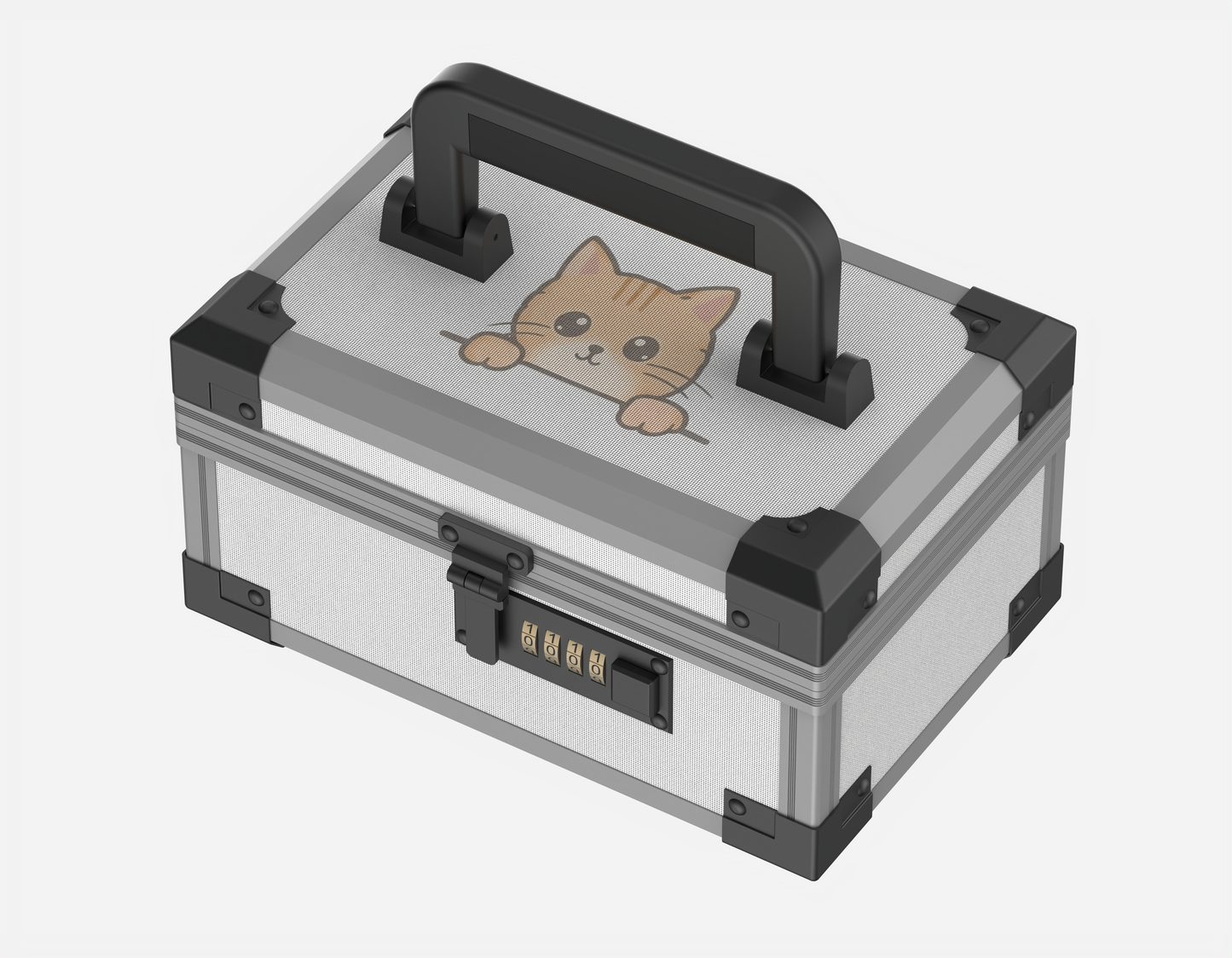 YOFUN Malle Feline MM Edition with 4-digit lock top view