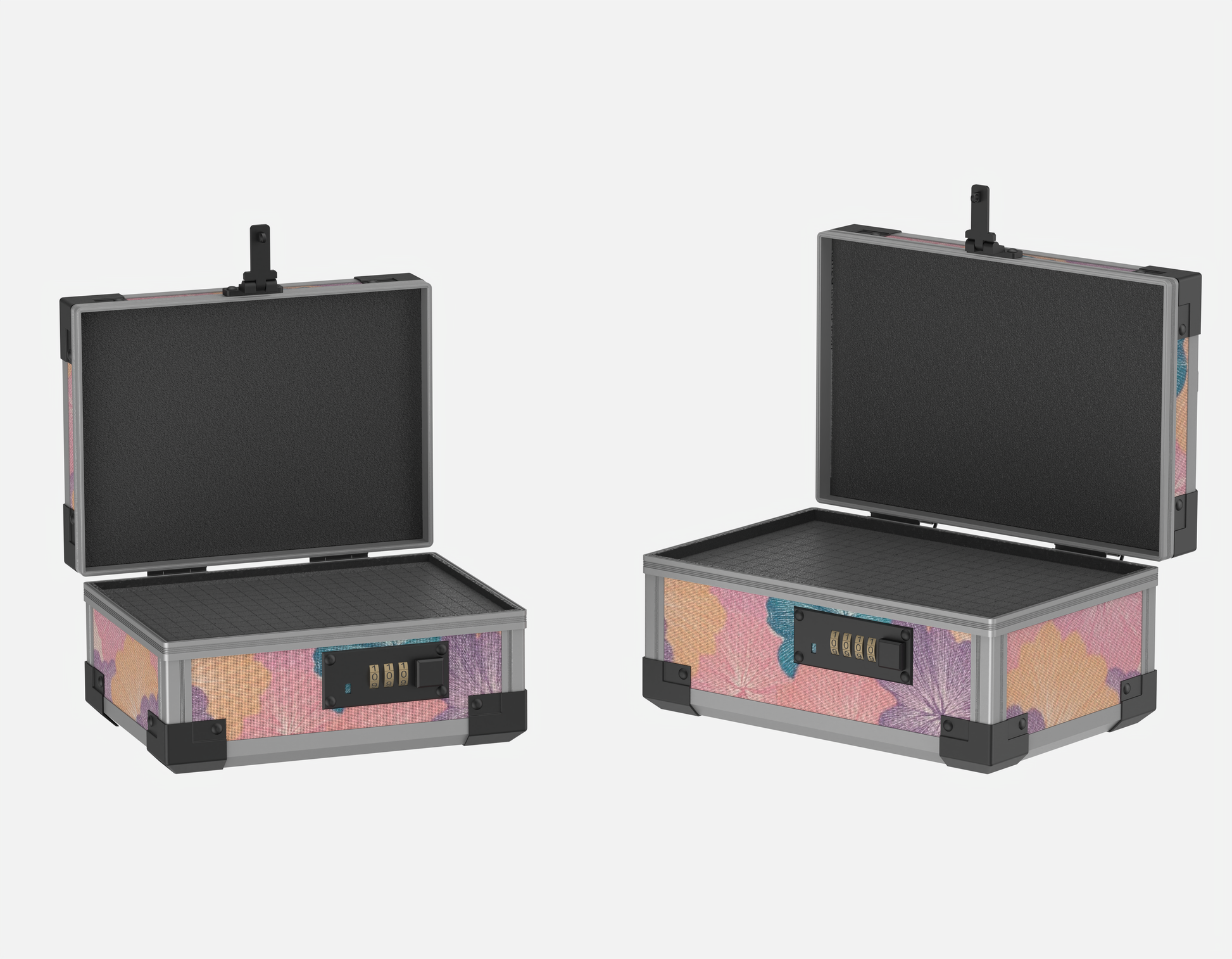 Open size comparison of YOFUN Malle Ginkgo Prism BB and MM Editions