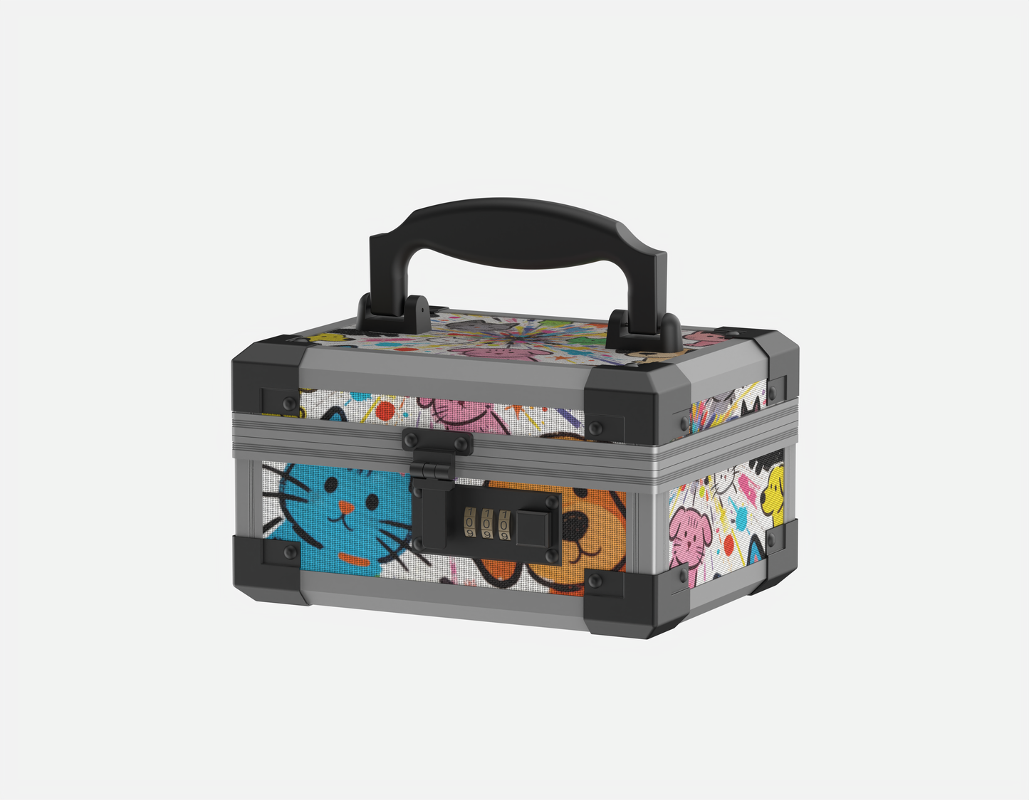 Front view of YOFUN Malle Kaleido BB Edition with 3-digit lock