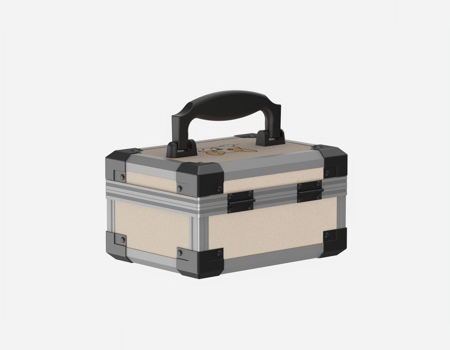 Rear side view of YOFUN Malle Playful Paws BB Edition mini lock case