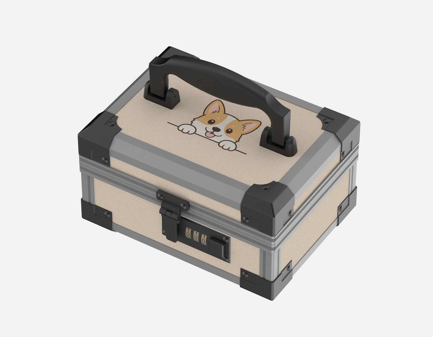 YOFUN Malle Playful Paws BB Edition with 3-digit lock top view