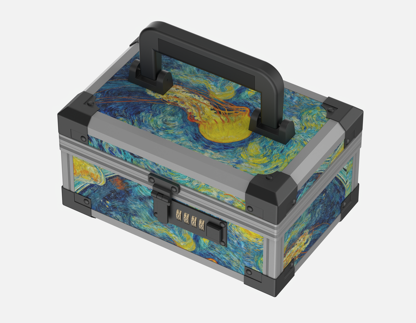 YOFUN Malle Starry Abyss MM Edition with 4-digit lock top view