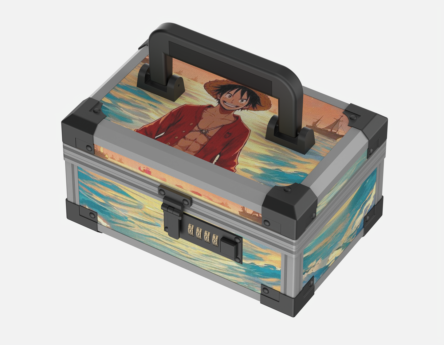 YOFUN Malle Voyager MM Edition with 4-digit lock top view